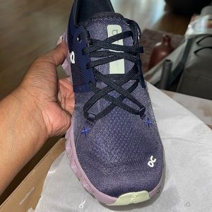 Brand new on cloud women’s size 8 running shoe. Never worn, smoke free home.